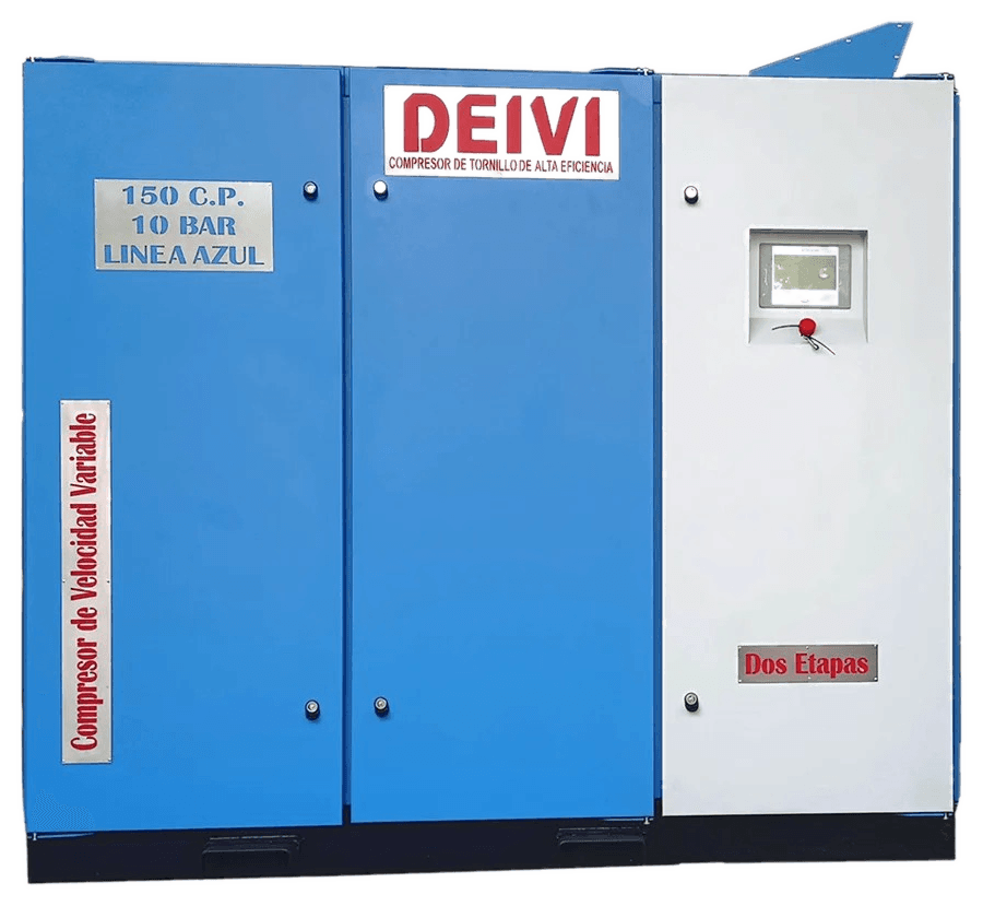 Compresor de Aire de Tornillo de Dos Etapas